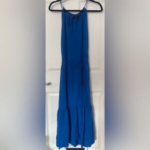 Banana Republic Royal Blue Sleeveless Maxi Dress XL